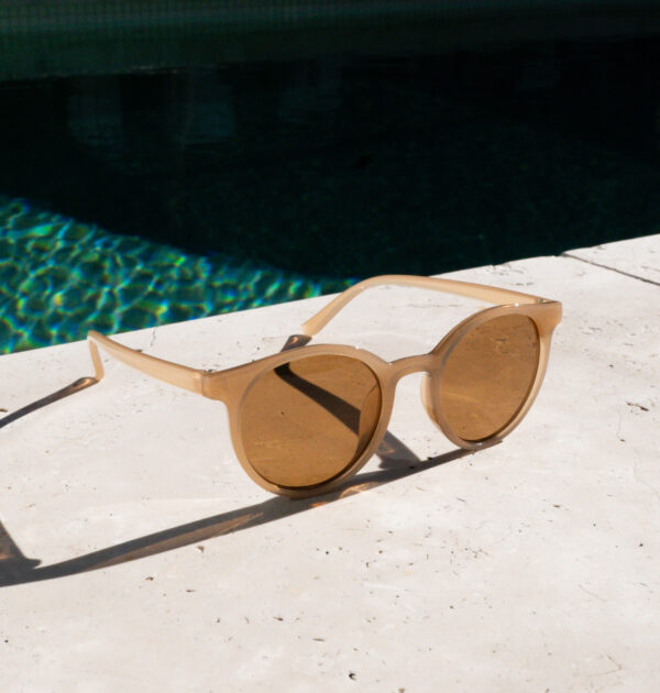 Sunglasses. Tan